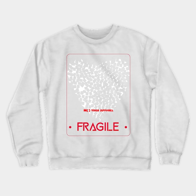 Fragmented broken heart Crewneck Sweatshirt by M[ ]